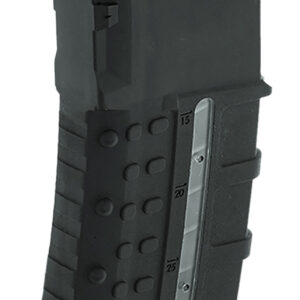 Leapers RBTAM30   30rd Windowed 223 Rem Fits AR-15 Black Polymer/Steel