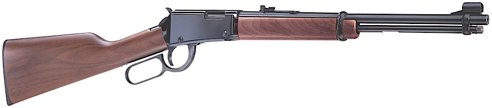 Henry H001 Classic 22 Short, 22 Long or 22 LR Caliber with 15LR/17L/21Short Capacity, 18.50" Barrel, Black Metal Finish & American Walnut Stock Right Hand (Full Size)