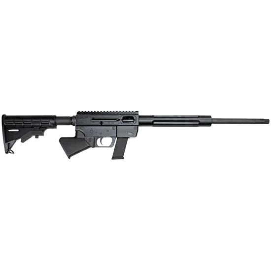 Just Right Carbine Gen 3 CA Legal Takedown 9mm Luger Glock Magazine 17" Threaded Barrel Black