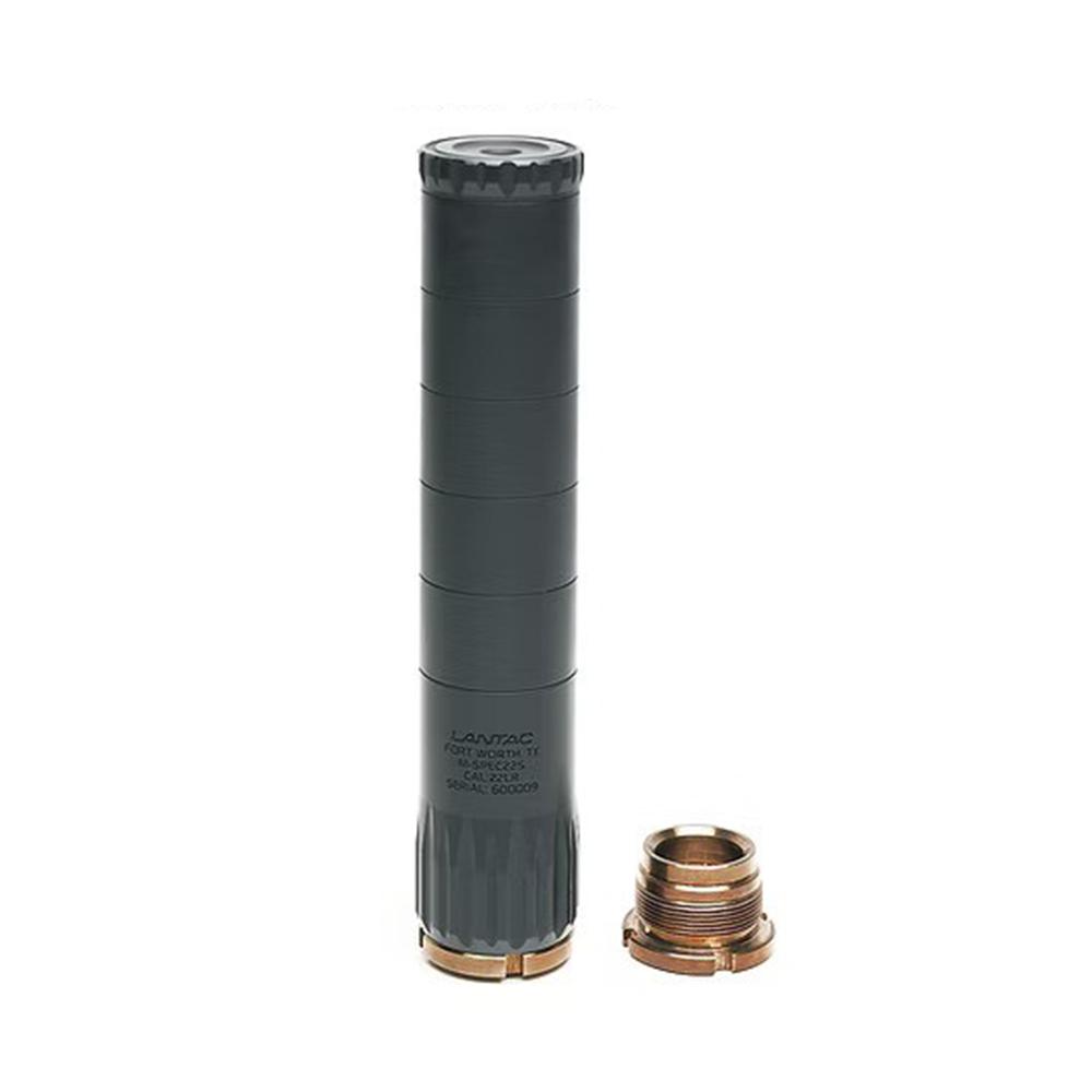 Lantac M-SPEC 22S Suppressor .22 LR with 1/2x28 DT Hub and Plan B Hub