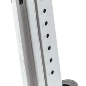 Springfield Armory XDE09091 XD-E  9rd Detachable w/Extended Sleeve 9mm Luger Stainless Steel