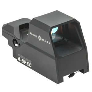 Sightmark SM26032 Ultra Shot A-Spec Open Reflex Sight Matte Black 1 x 33 mm x 24 mm 3 MOA Red Dot/5 MOA Red Dot/50 MOA Circle Multi Reticle