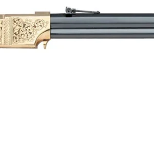 Taylors & Company 550295 1860 Brass Engraved 45 Colt (LC) 13+1 24.25" Blued Octagon Barrel, Brass Engraved/ Brass Receiver, Walnut/ Wood Stock, Right Hand