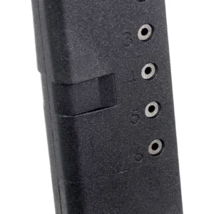 ProMag GLK12 Standard  6rd 9mm Luger Compatible w/ Glock 43 Black DuPont Zytel Polymer