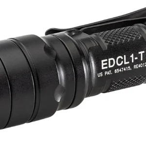 SureFire EDCL1T Everyday Carry Light 1  Black Anodized 5/500 Lumens White LED