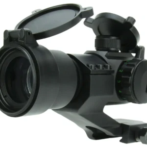 TacFire RD004 1x30 Dual Illuminated Red/Green Dot Sight Black Anodized 1 x 30 mm 2 MOA Dot