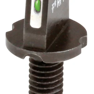 XS Sights AR20016 AR-15 A2 Tritium Front Sight Black Mil-Spec Green with White Outline for AR-15