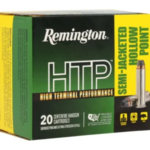 Remington Ammunition 22293 HTP  38Special 110gr Semi Jacketed Hollow Point 20 Per Box/25 Case