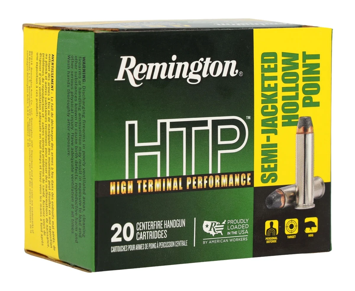 Remington Ammunition 22293 HTP 38Special 110gr Semi Jacketed Hollow Point 20 Per Box/25 Case