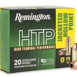 Remington Ammunition 21453 HTP  45ACP 185gr Jacketed Hollow Point 20 Per Box/25 Case