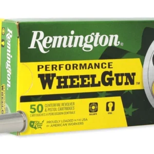 Remington Ammunition 22223 Performance WheelGun  357Mag 158gr Lead Semi Wadcutter 50 Per Box/10 Case