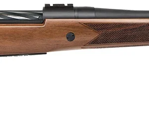 Mossberg 28026 Patriot  Full Size 6.5 Creedmoor 5+1 22" Matte Blued Fluted Barrel, Drilled & Tapped Matte Blued Stainless Steel Receiver, Fixed Walnut Stock, Right Hand