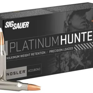 SIG SAUER PLATINUM HUNTER 6.5CM 140G ACCUBOND 20RD BX 200RDCASE