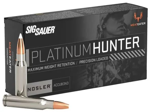 SIG SAUER PLATINUM HUNTER 6.5CM 140G ACCUBOND 20RD BX 200RDCASE