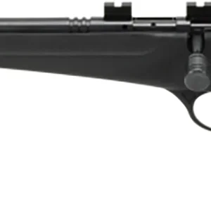 Savage Arms 13841 Rascal FLV-SR Youth 22 LR 1rd 16.12" Matte Blued Heavy Barrel, Matte Blued Carbon Steel Receiver, Black Synthetic Stock, Left Hand