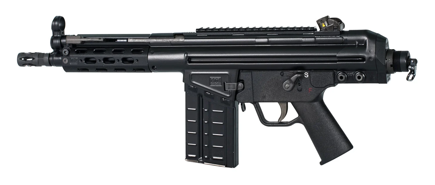 PTR 105 PDWR 7.62x51mm NATO 20+1 8.50" Black M-LOK Handguard, Black Aluminum Picatinny Rail Receiver, Black Polymer Grip