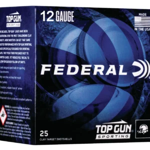 Federal TGS1288 Top Gun  12Gauge 2.75" 1oz 8Shot 25 Per Box/10 Case