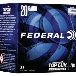 Federal TGS22475 Top Gun  20Gauge 2.75" 7/8oz 7.5Shot 25 Per Box/10 Case