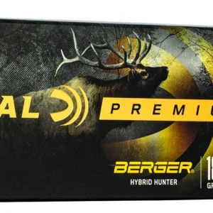 Federal P300WSMBCH1 Premium  300WSM 185gr Berger Hybrid Hunter 20 Per Box/10 Case