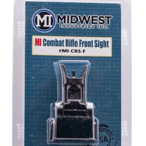 Midwest Industries MICRSF Combat Rifle Flip Front Sight  Black for AR-15, M16, M4