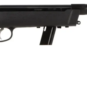 Savage Arms 40210 64 Takedown Full Size 22 LR 10+1 16.50" Black Satin Sporter Barrel, Satin Black Drilled & Tapped Carbon Steel Receiver, Matte Black Fixed Synthetic Stock, Left Hand