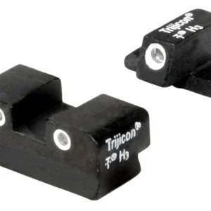 Trijicon 600988 Bright & Tough Night Sights  Green/Tritium White Outline Front Sight-Green/Tritium White Outline Rear Sight FN509