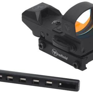 Firefield FF26022 Impact Reflex Matte Black 1x33mm, 3 MOA/5 MOA Illuminated Red Dot Reticle, Picatinny/Weaver Mount