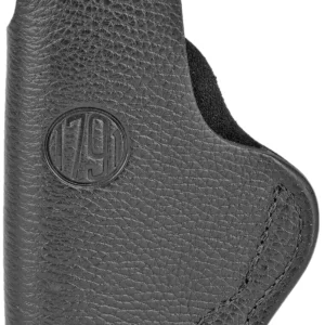 1791 Gunleather SCH1NSBR SCH IWB Size 01 Night Sky Black Leather Belt Clip Fits Ruger LCP/Sig P938/Walther PPK Right Hand