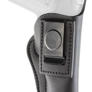 1791 Gunleather SCH6NSBR SCH IWB Size 06 Night Sky Black Leather Belt Clip Fits Browning Hi-Power/1911 4-5" Right Hand
