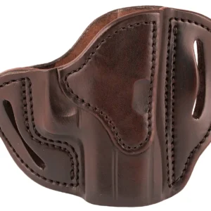 1791 Gunleather BHCSBRR BHC OWB Size C Signature Brown Leather Belt Slide Compatible w/Glock 43/Sig P365/Walther PPK Right Hand