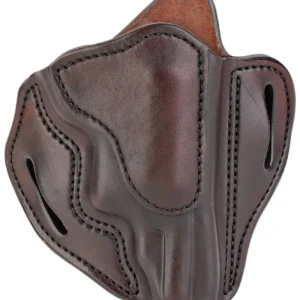 1791 Gunleather RVH3SBRR RVH3 OWB Size 03 Signature Brown Leather Belt Slide Fits S&W Governor Right Hand