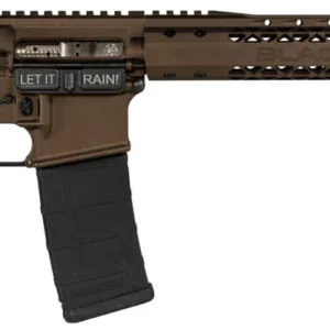 Black Rain Ordnance BROSSPMB SSP  5.56x45mm NATO 30+1 16" Chrome Moly Barrel, A2 Flash Hider,  Midnight Bronze Cerakote 7075-T6 Receiver, Adjustable Magpul MOE SL Stock & Grip, Optics Ready
