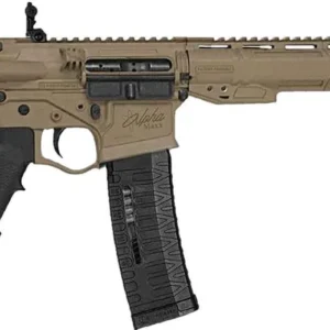 ATI ALPHA MAXX 5.56 FDE RIFLE 16" HBAR 13" MLOK RAIL F/U SIGHTS 1-60RD MAG