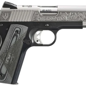 RUGER SR1911 COMMANDER SOUTHPORT CT EDITION 45ACP PISTOL 4.25" STS ENGRAVED 1-7RD MAG