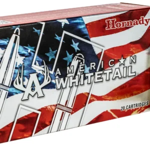 Hornady 82242 American Whitetail 450Bushmaster 245gr InterLock 20 Per Box/10 Case