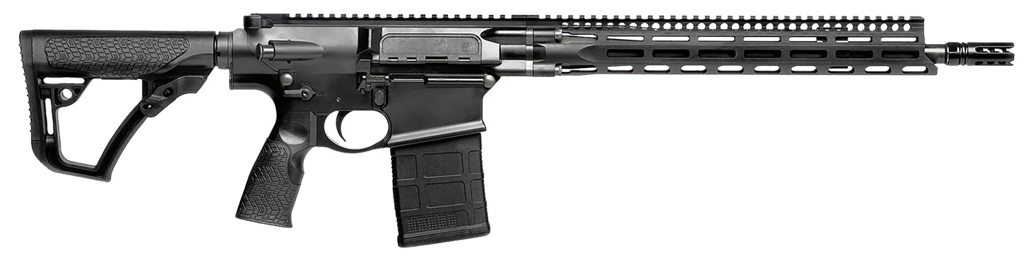 Daniel Defense 0215707258055 DD5 V3 *CA Compliant 7.62x51mm NATO 16" 10+1 Black Hard Coat Anodized Black Phosphate 6 Position w/SoftTouch Overmolding Stock Black Polymer Grip