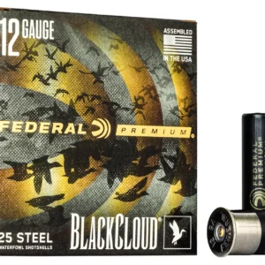 Federal PWBX1423 Black Cloud FS 12Gauge 3" 1 1/4oz 3Shot 25 Per Box/10 Case