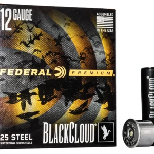 Federal PWBX1473 Black Cloud FS 12Gauge 2.75" 1 1/8oz 3Shot 25 Per Box/10 Case