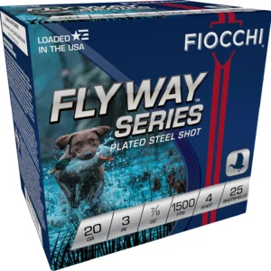 Fiocchi 203ST4 Flyway  20Gauge 3" 7/8oz 4Shot 25 Per Box/10 Case