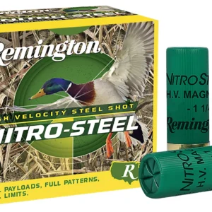 Remington Ammunition 20803 Nitro-Steel High Velocity 12Gauge 2.75" 1 1/8oz 4Shot 25 Per Box/10 Case