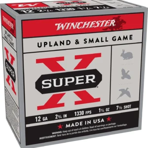 Winchester Ammo X127 Super X Game Load High Brass 12Gauge 2.75" 1 1/4oz 7.5Shot 25 Per Box/10 Case