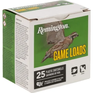 Remington Ammunition 20030 Game Load  12Gauge 2.75" 1oz 7.5Shot 25 Per Box/10 Case