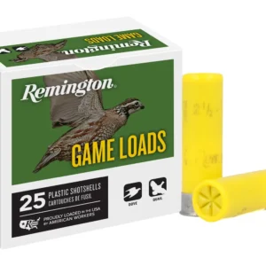 Remington Ammunition 20042 Game Load  20Gauge 2.75" 7/8oz 7.5Shot 25 Per Box/10 Case