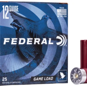 Federal H1216 Game-Shok Upland 12Gauge 2.75" 1oz 6Shot 25 Per Box/10 Case