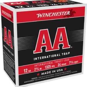 Winchester Ammo AANL127 AA International Target 12Gauge 2.75" 7.5Shot 25 Per Box/10 Case