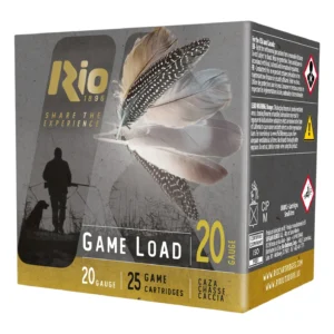 Rio Ammunition RC208 Game Load  20Gauge 2.75" 1oz 8Shot 25 Per Box/10 Case