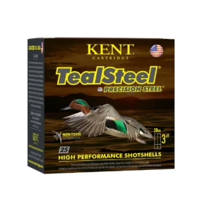 Kent Cartridge KTS203286 TealSteel Precision Steel 20 Gauge 3" 1oz 6 Shot 25 Per Box/10 Case