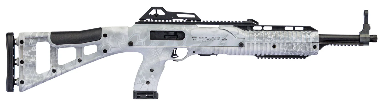 Hi-Point 1095TSKRYP 1095TS Carbine 10mm Auto 10+1 17.50" Threaded Barrel, Kryptek Yeti All Weather Skeletonized Stock, Kryptek Yeti Polymer Grip
