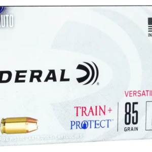 Federal TP380VHP1 Train + Protect  380ACP 85gr Versatile Hollow Point 50 Per Box/10 Case