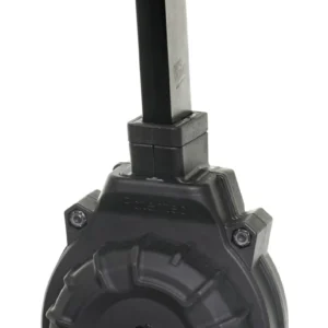 ProMag DRMA18 Standard  40rd Drum 45 ACP Fits Hi-Point 4595TS Carbine Black DuPont Zytel Polymer